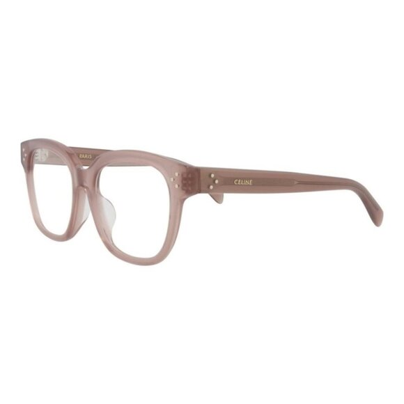 Celine Womens Square/Rectangle Brown Brown Transparent Fashion Designer Eyewear - Picture 1 of 4